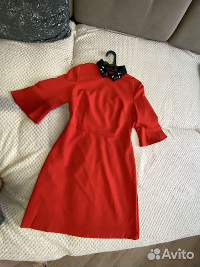Платье Zarina m красное