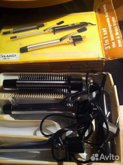 Стайлер металический и электрощипцы новые