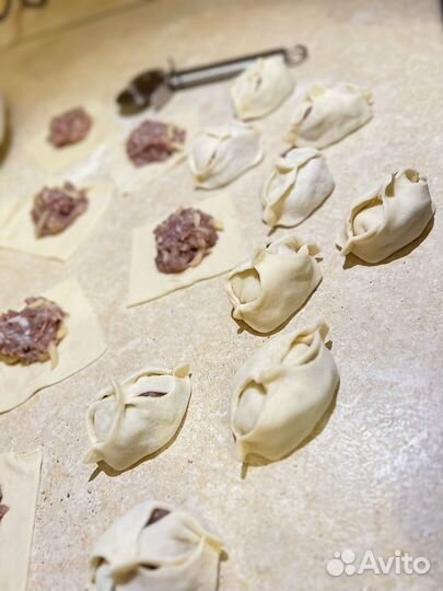 Манты полуфабрикат