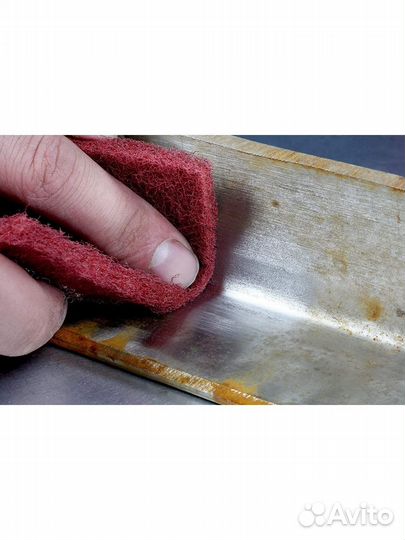 Скотч брайт 3M Scotch-Brite 7447 красный