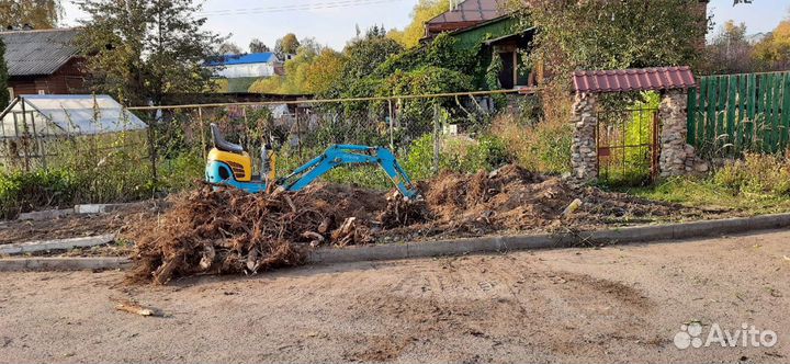 Вывоз мусора, снос дома