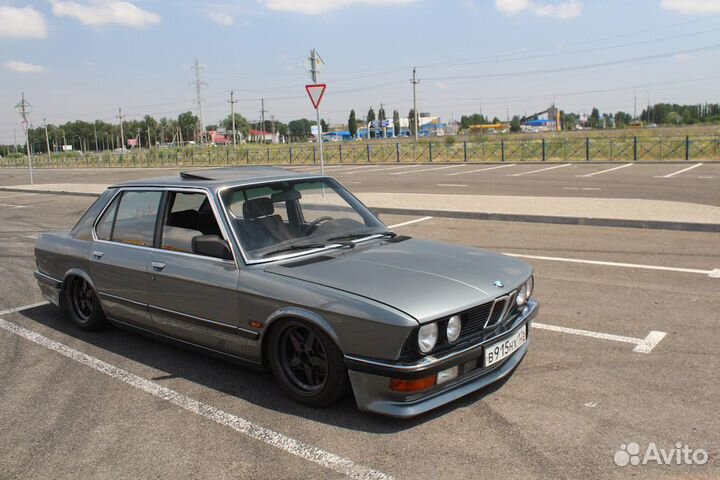 Обвес zender + BBS BMW 5 E28