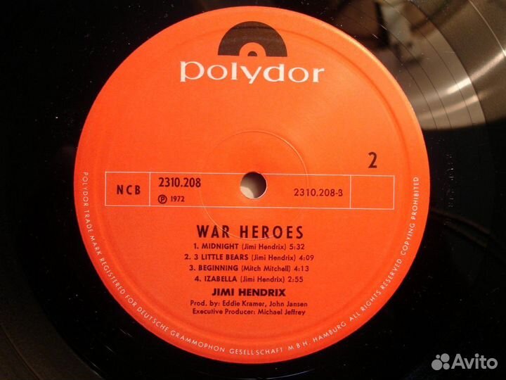 Jimi Hendrix - War Heroes