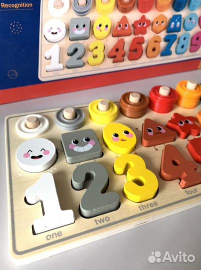 Развивающие игрушки «Логарифмическая доска 3 в 1»