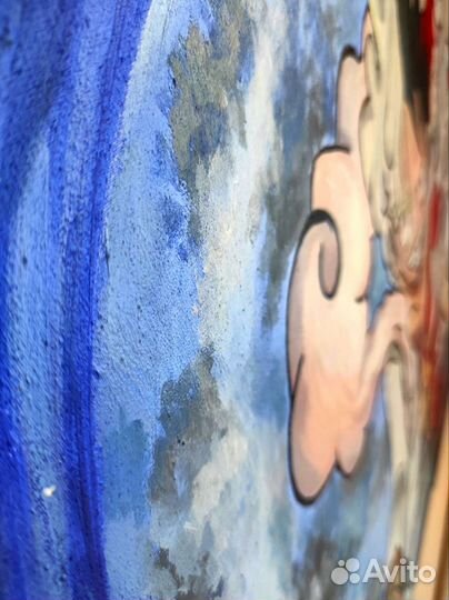 Картина Аниме Ван Пис Манки Д. Луффи