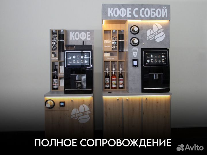 Готовый бизнес кофейня самообслуживания