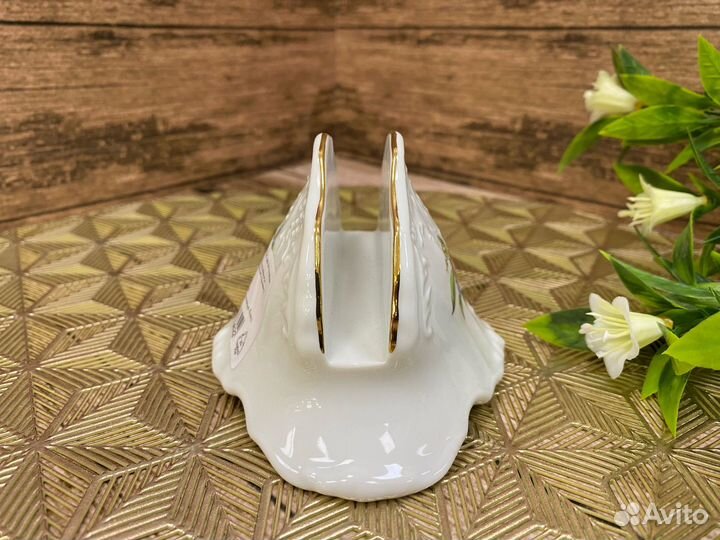 Салфетница Бернадотт Мейсенский букет