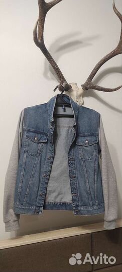 Джинсовая ветровка куртка H&М