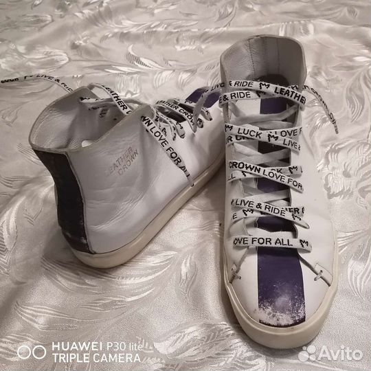 Кроссовки 39-40 кожа