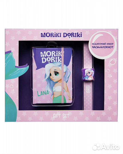 Часы и блокнот Moriki Doriki