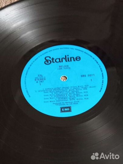 Pink Floyd Relics 1971 Британия LP