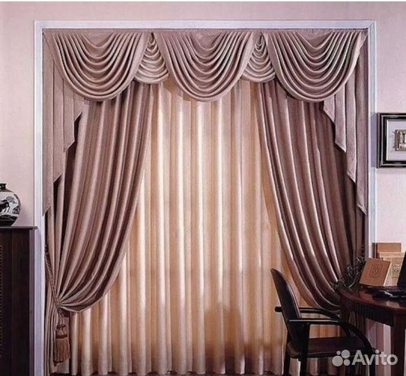 Пошив штор, тюль, зановесок