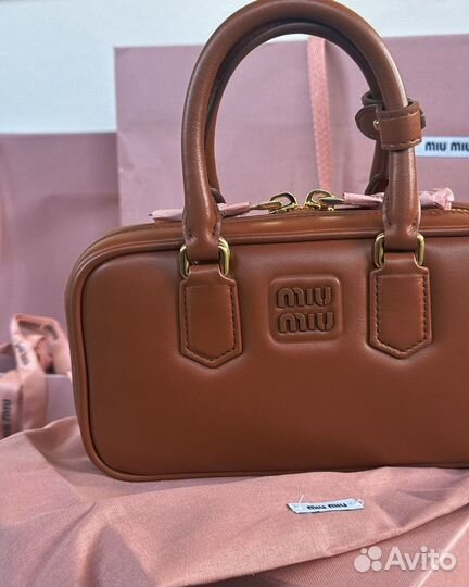 Сумка Miu miu leather bag