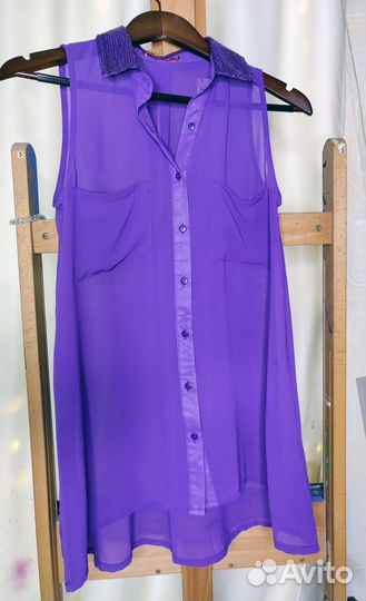 Рубашка без рукавов