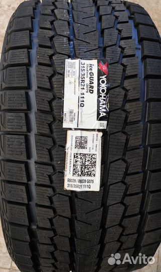 Yokohama Ice Guard G075 285/40 R21 и 315/35 R21