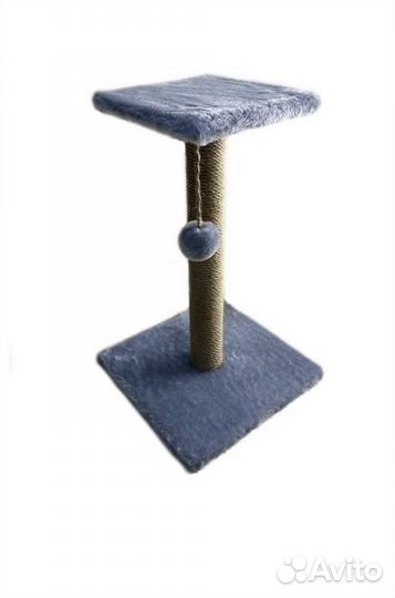 Когтеточка для котиков,с полкой