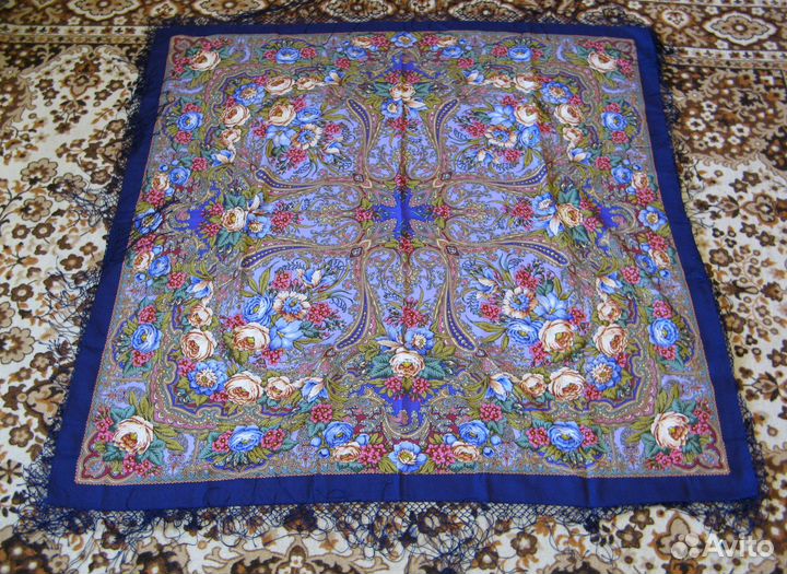 Павлопосадский платок Счастливица