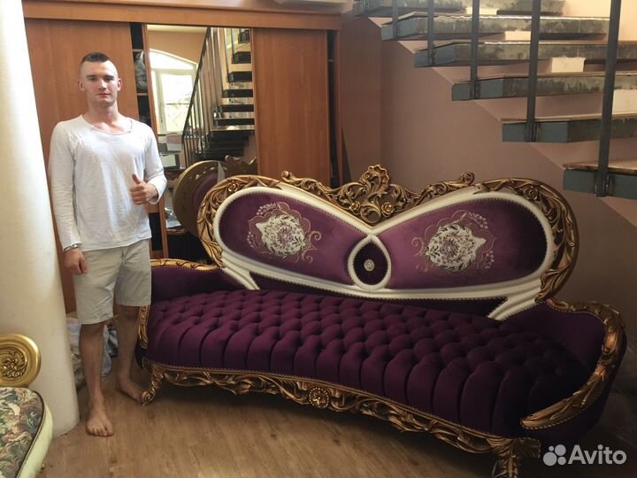 Перетяжка мебели (ремонт и реставрация мебели)