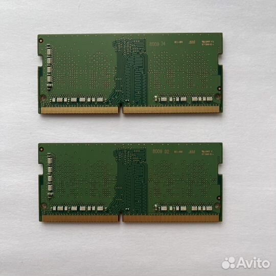 Оперативная память Samsung m471a5244cb0-CRC 2x4 Gb
