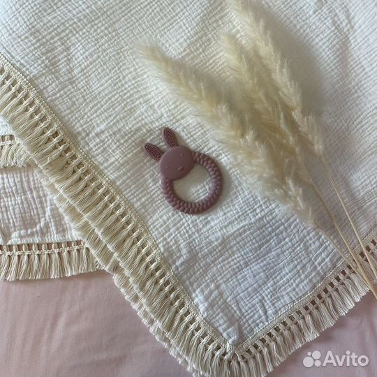 Муслиновые пледы детские 100*120