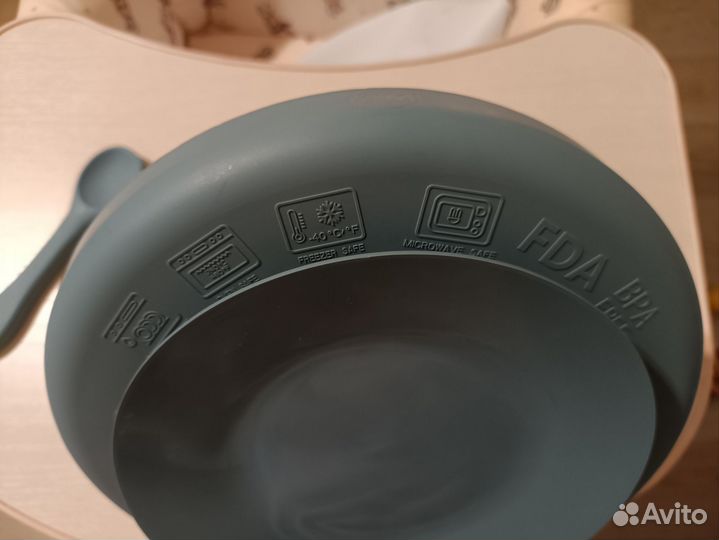 Детская посуда для кормления силиконовая