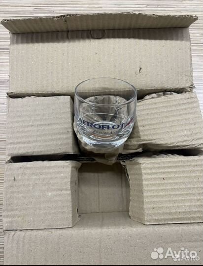 Фужеры - неваляшка Аэрофлот