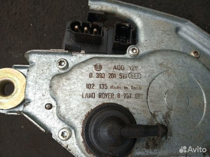 Мотор стеклоочистителя задний Range Rover L322