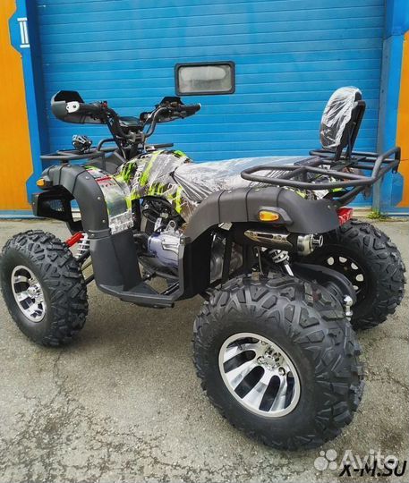 Квадроцикл grizzly 200(черно-зеленый)