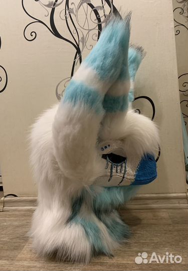 Фурсьют,фурри,маска раптора