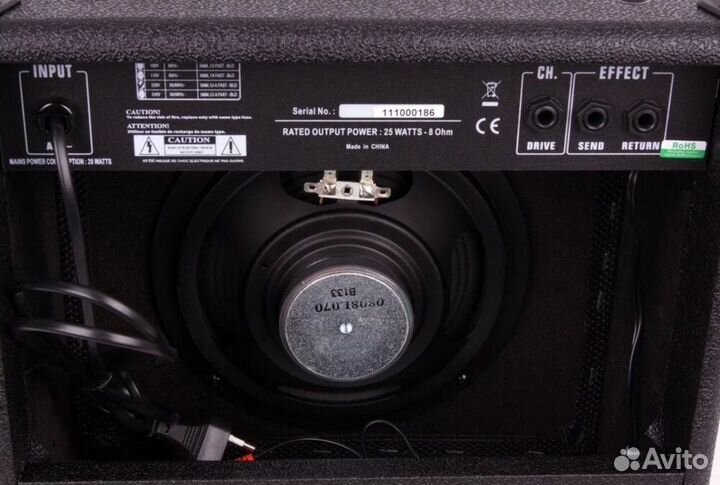 Комбоусилитель гитарный Leem 25 w