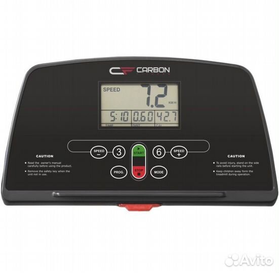 Carbon fitness T200 slim беговая дорожка домашняя