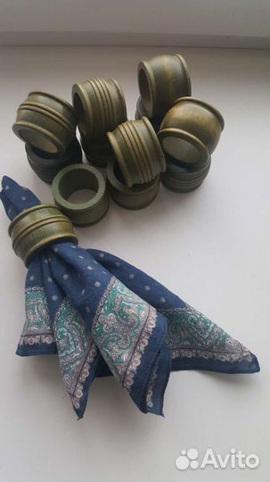 Набор колец для салфеток винтаж 12шт.Икея