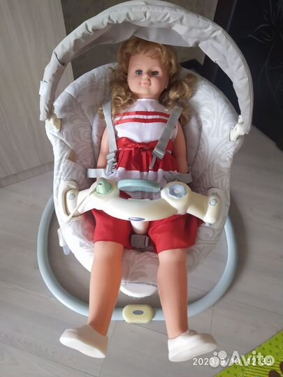 Детские электронные качели graco