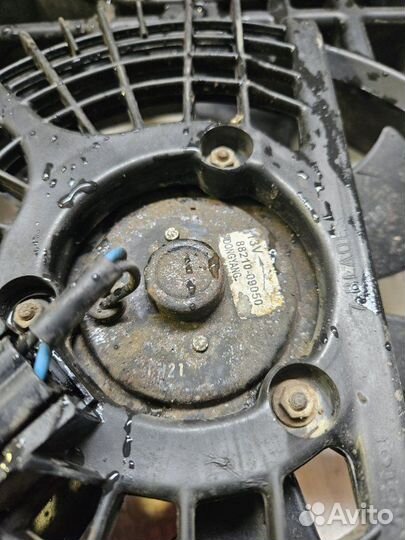 Вентилятор с диффузором охлаждения радиатора