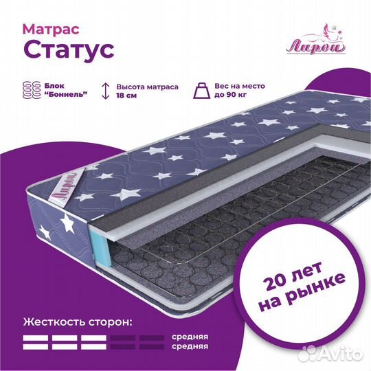 Матрас 140 200 для дачи