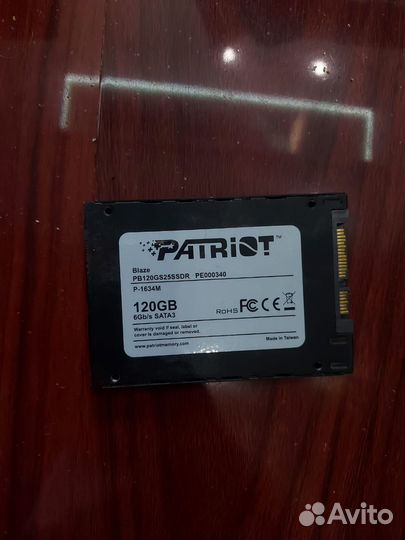 SSD диск patriot 2.5