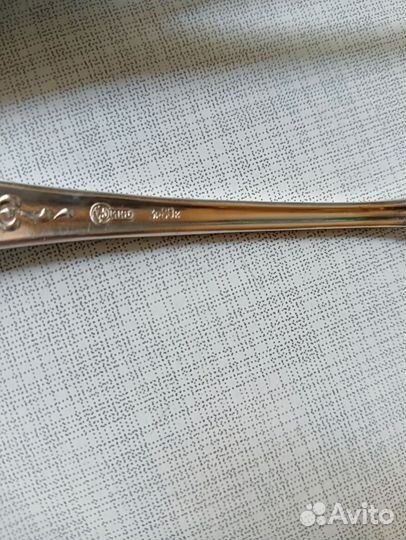 Чайные ложки из мельхиора СССР