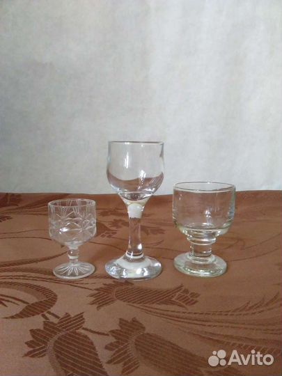 Рюмки, фужеры, стопки СССР