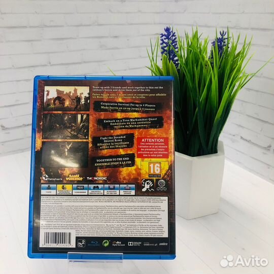 Диск PS4 Warhammer Vermintide