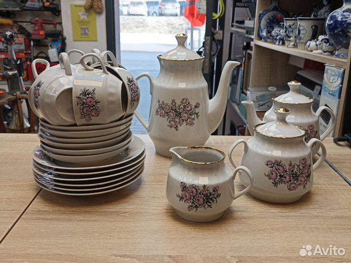 Сервиз чайный рижский фарфор