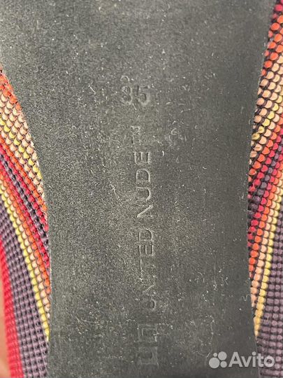 United nude ботильоны