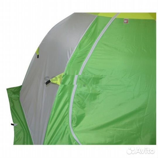 Палатка Зимняя Медведь 3 сл 6 лучей ш230 в152см