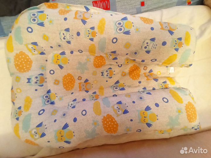 Кокон и развивающий коврик для новорожденных