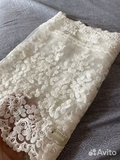 Платок в церковь на крестины венчание