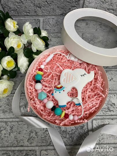 Держатель для пустышки-грызунок