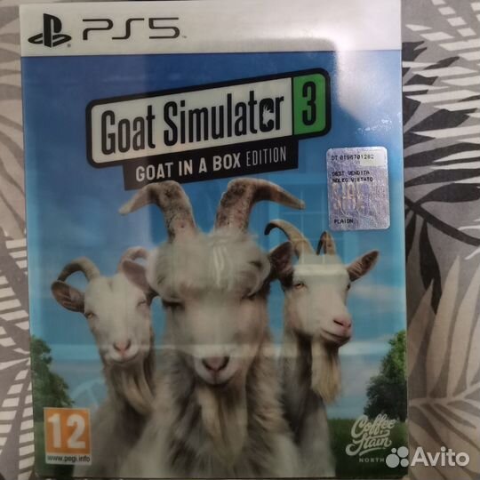 Goat simulator 3 steelbook ps5