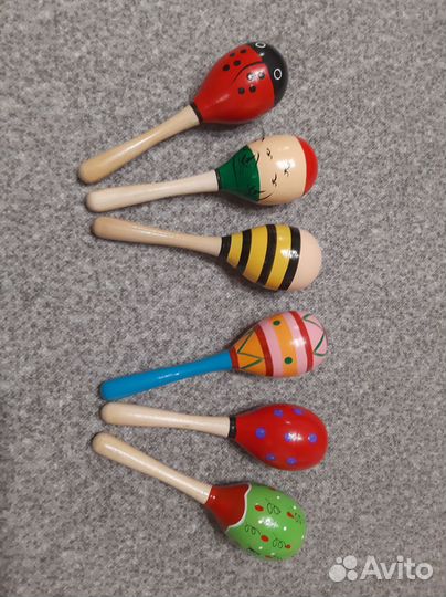 Маракасы деревянные