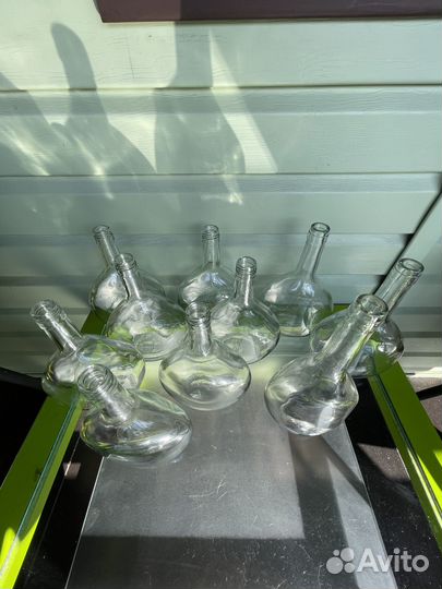 Бутылки для декора