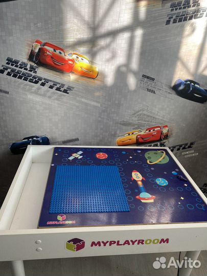 Детский столик для песка светящийся