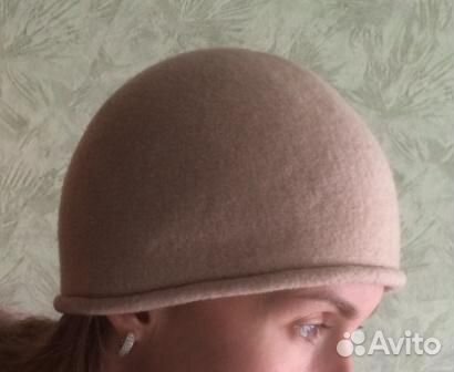 Шапочка шерстяная р.55
